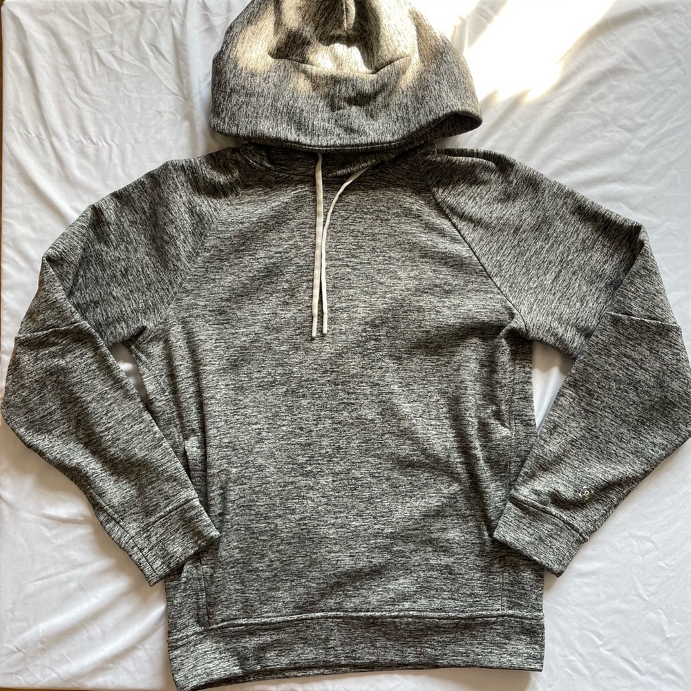 Lululemon City Sweat Pullover Hoodie *Thermo Size XS Heathered Muslin Gray
